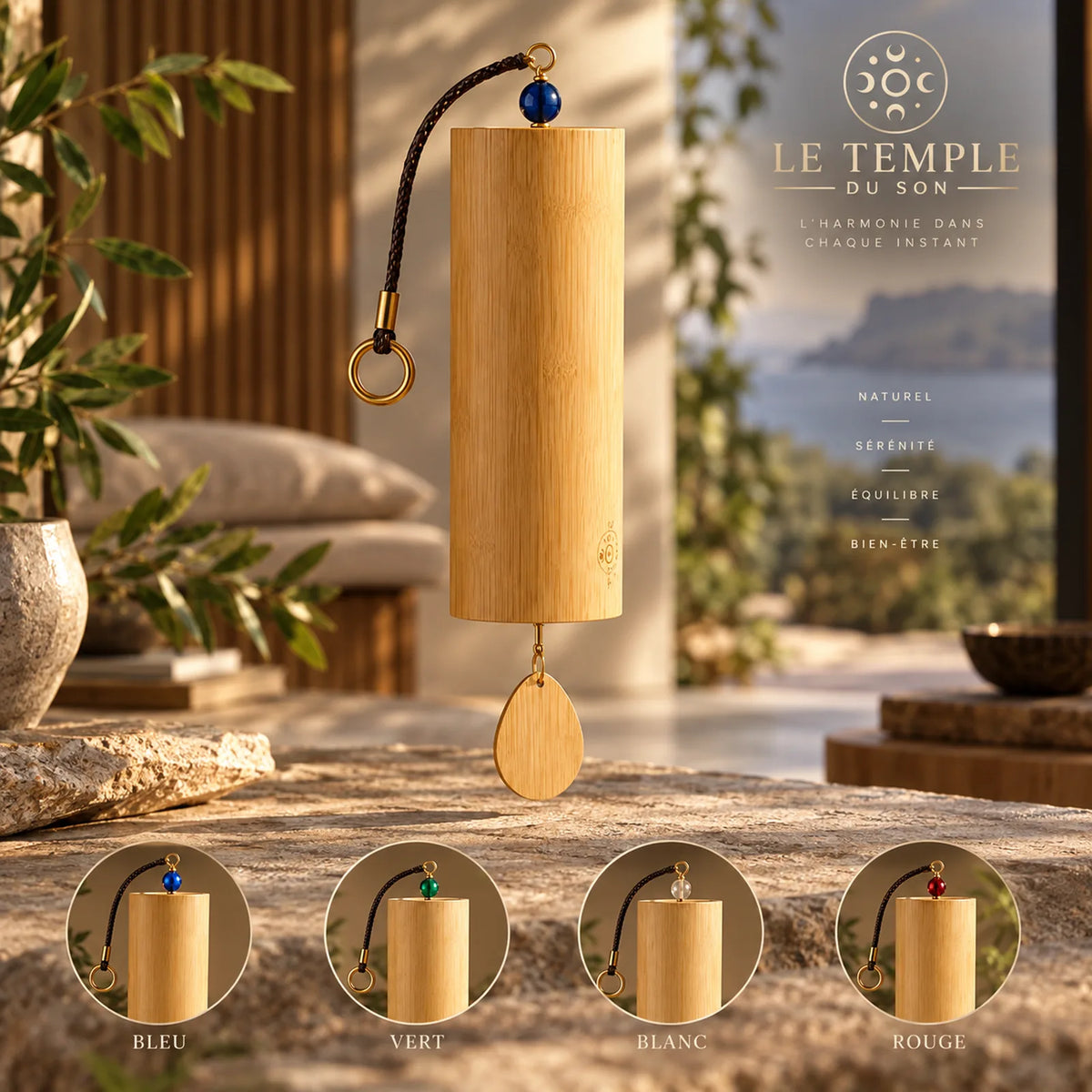 Carillon en bambou