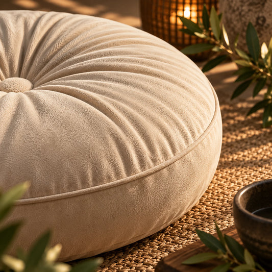 Coussin de méditation confortable
