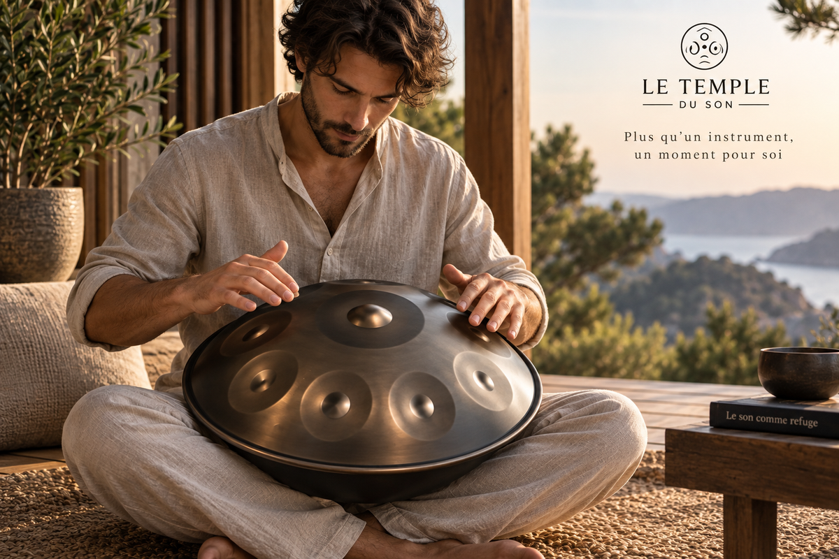 Comment jouer du handpan quand on débute ?