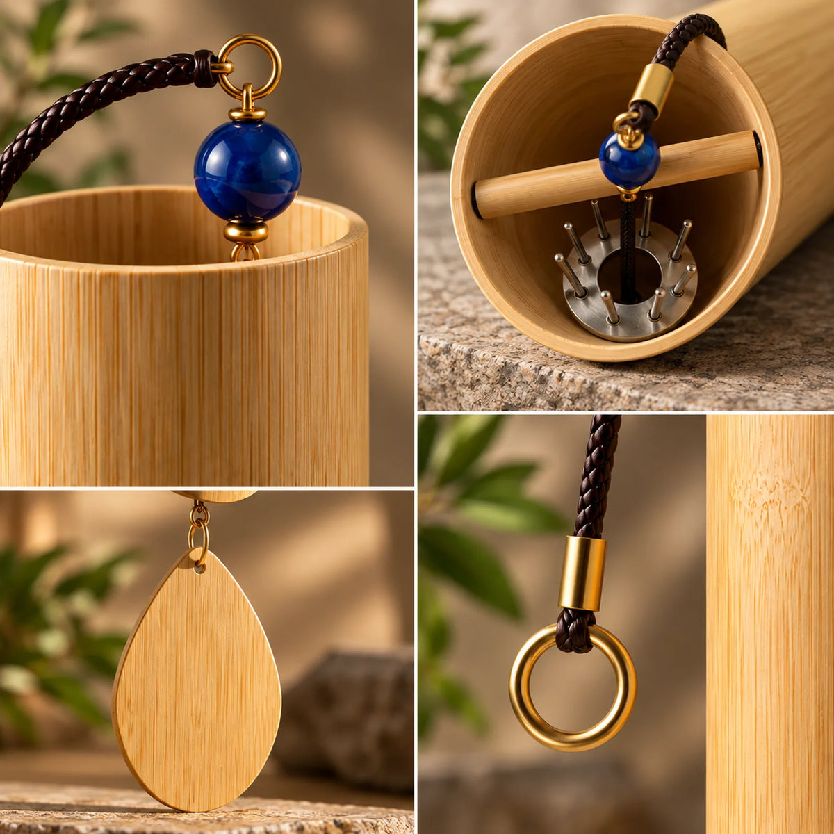 Carillon en bambou