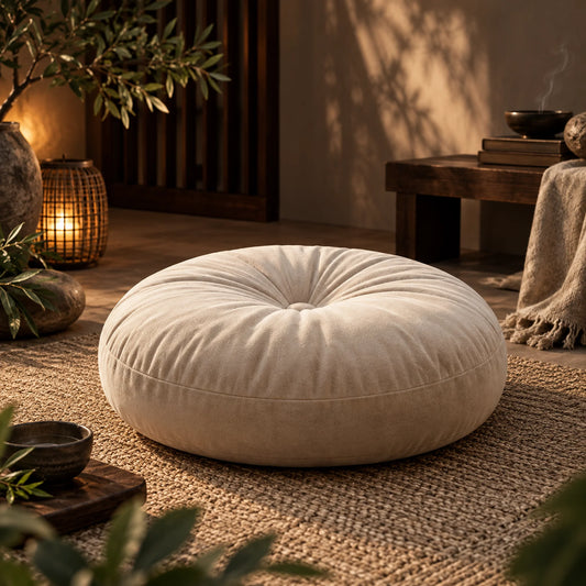 Coussin de méditation confortable