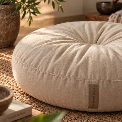 Coussin de méditation confortable