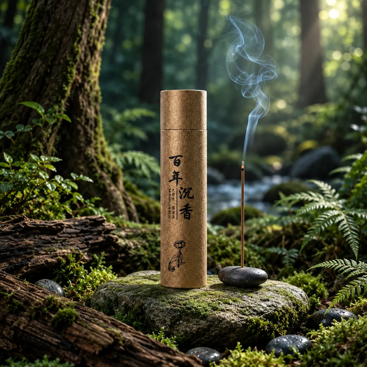 Encens naturel pour créer une atmosphère apaisante