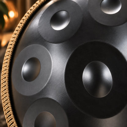 Handpan 10 notes noir