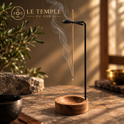 Porte-encens suspendu au design minimaliste