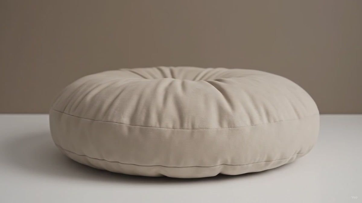 Coussin de méditation confortable