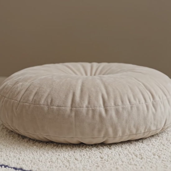 Coussin de méditation confortable